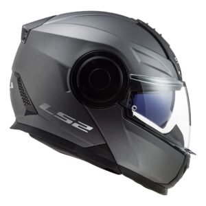 CAPACETE LS2 SCOPE MONOCOLOR CINZA FOSCO - 54/PP